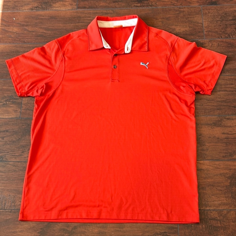 Puma golf polo size large